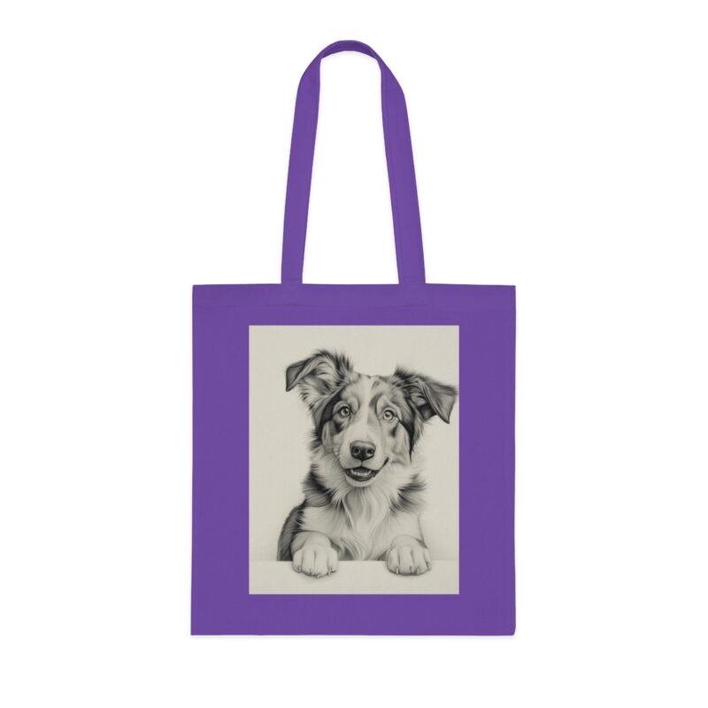 Australian Shepherd Dog Cotton Tote Bag