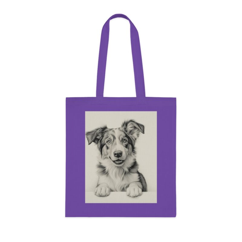 Australian Shepherd Dog Cotton Tote Bag