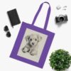 Poodle Cotton Tote Bag