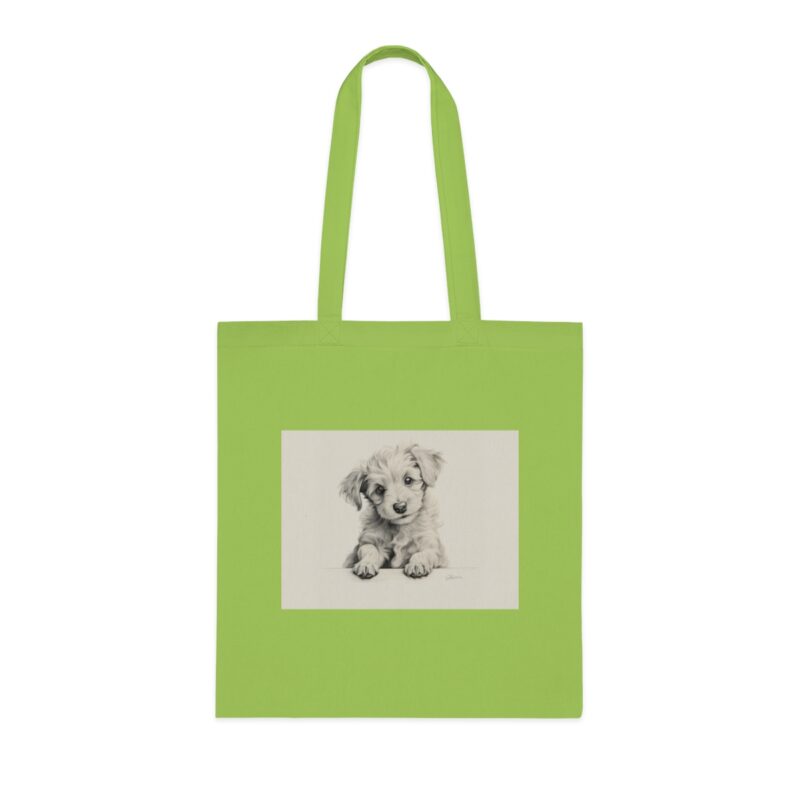 Poodle Cotton Tote Bag