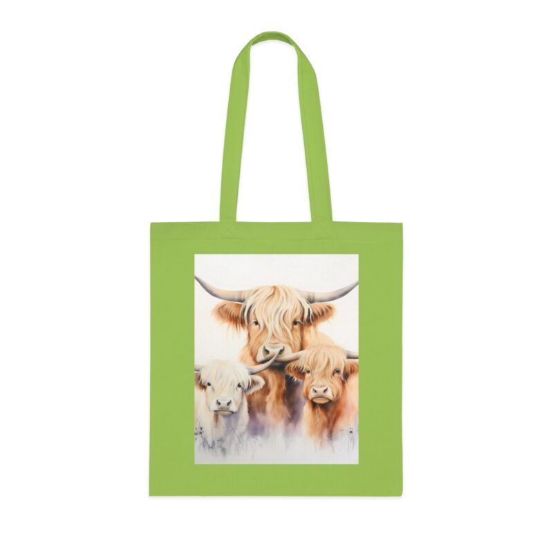 Highland Cows Cotton Tote Bag