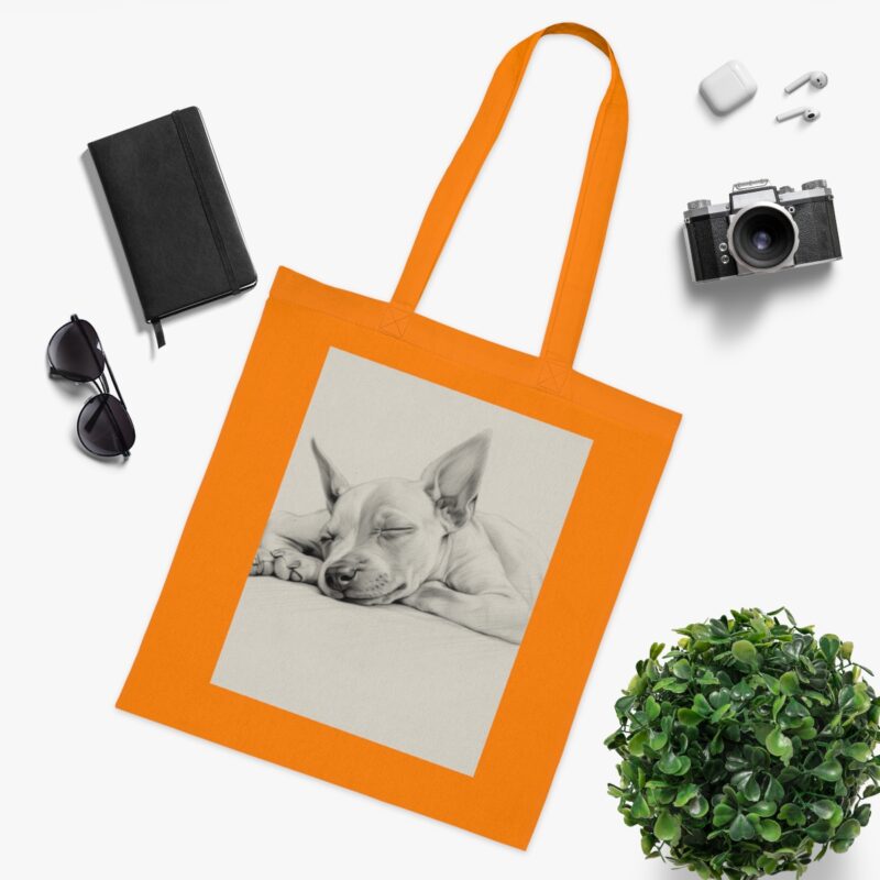 American Hairless Terrier Cotton Tote Bag