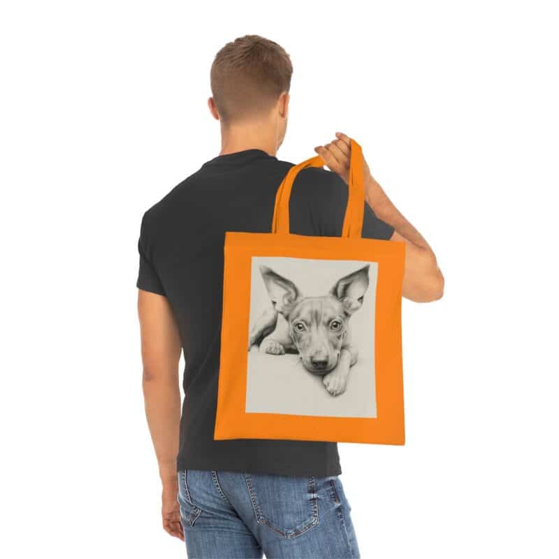 American Hairless Terrier Cotton Tote Bag