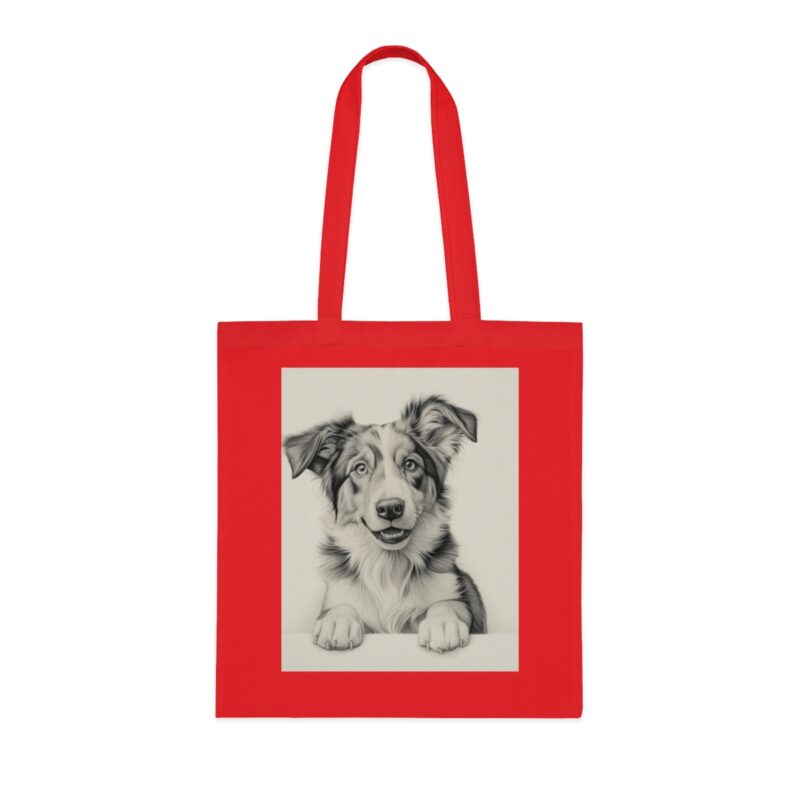 Australian Shepherd Dog Cotton Tote Bag