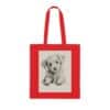 Poodle Cotton Tote Bag