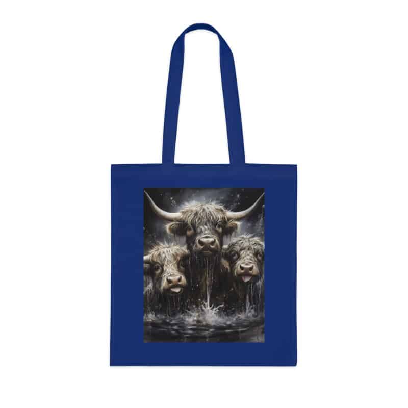 Highland Cows Cotton Tote Bag