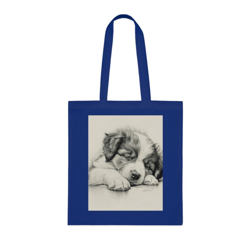 Australian Shepherd Dog Cotton Tote Bag