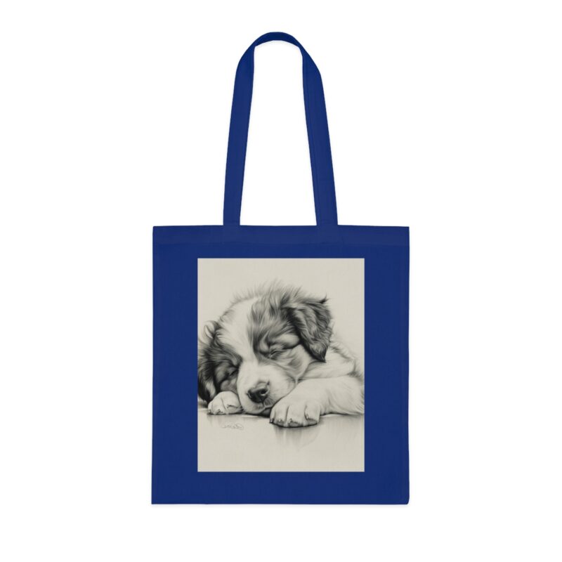 Australian Shepherd Dog Cotton Tote Bag