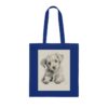 Poodle Cotton Tote Bag