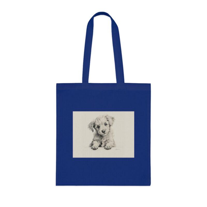 Poodle Cotton Tote Bag