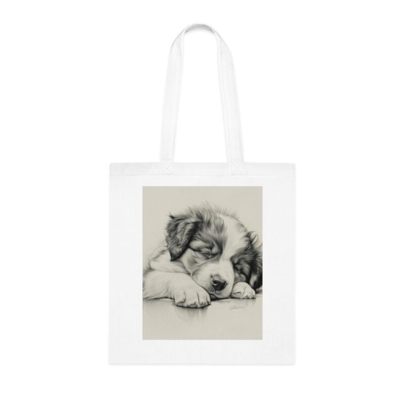 Australian Shepherd Dog Cotton Tote Bag