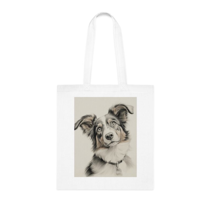 Australian Shepherd Dog Cotton Tote Bag