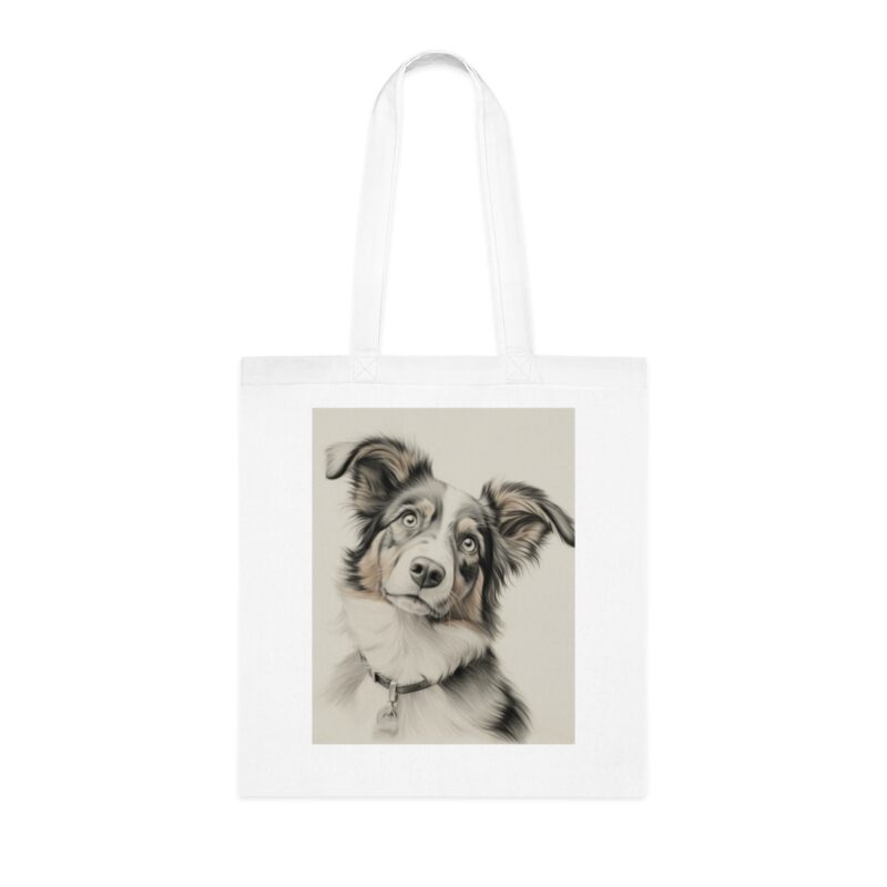 Australian Shepherd Dog Cotton Tote Bag