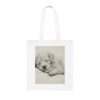 Poodle Cotton Tote Bag