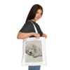 Poodle Cotton Tote Bag