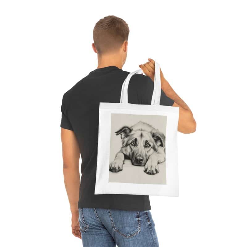 Anatolian Shepherd Dog Cotton Tote Bag