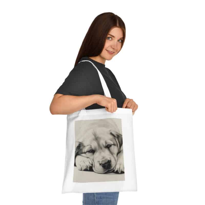 Anatolian Shepherd Dog Cotton Tote Bag