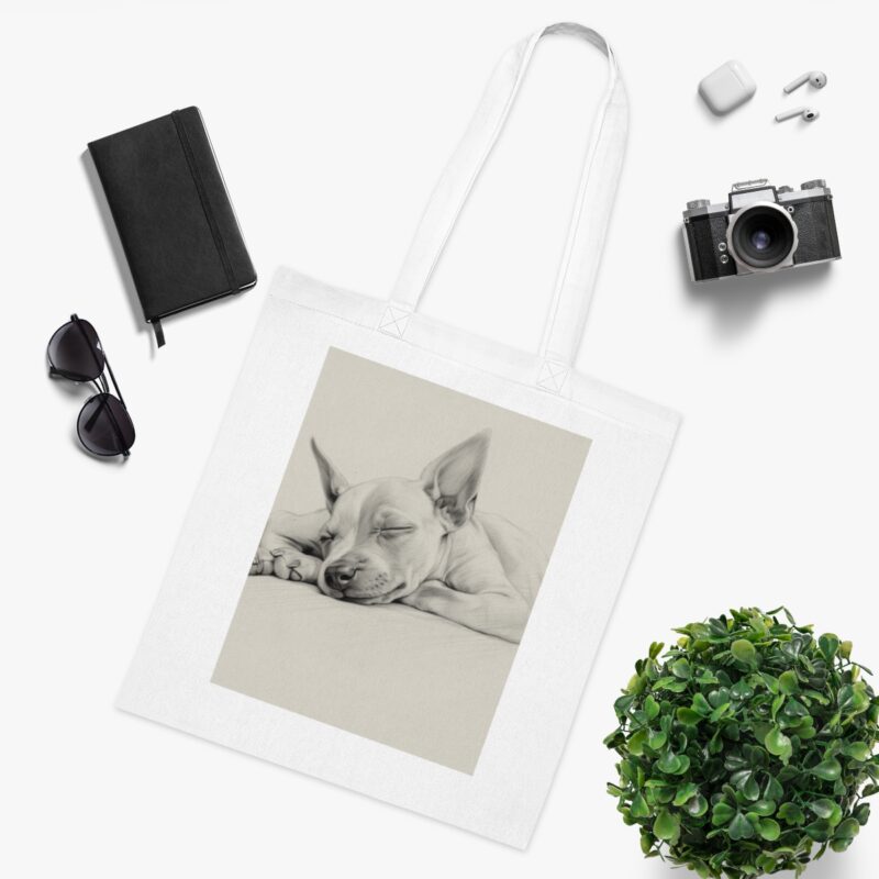 American Hairless Terrier Cotton Tote Bag