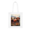 Highland Cows Cotton Tote Bag