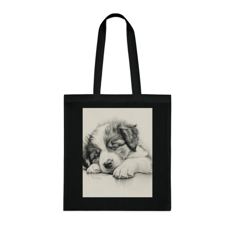 Australian Shepherd Dog Cotton Tote Bag