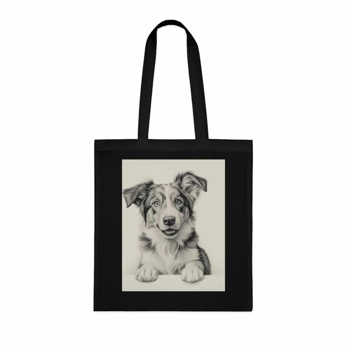 Australian Shepherd Dog Cotton Tote Bag