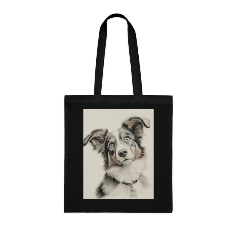 Australian Shepherd Dog Cotton Tote Bag