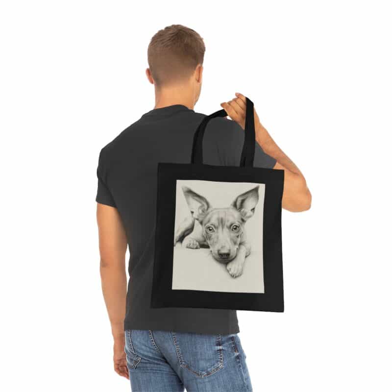 American Hairless Terrier Cotton Tote Bag