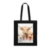 Highland Cows Cotton Tote Bag