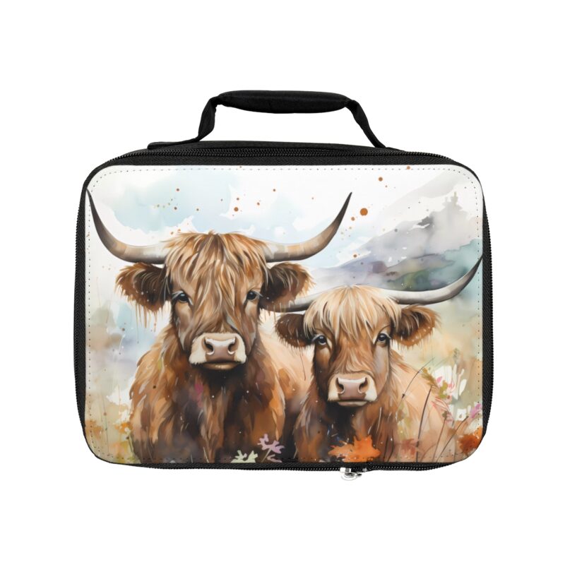 Highland Cows Lunch Bag