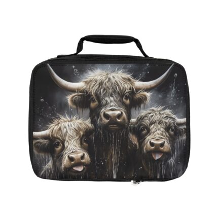 Highland Cows Lunch Bag