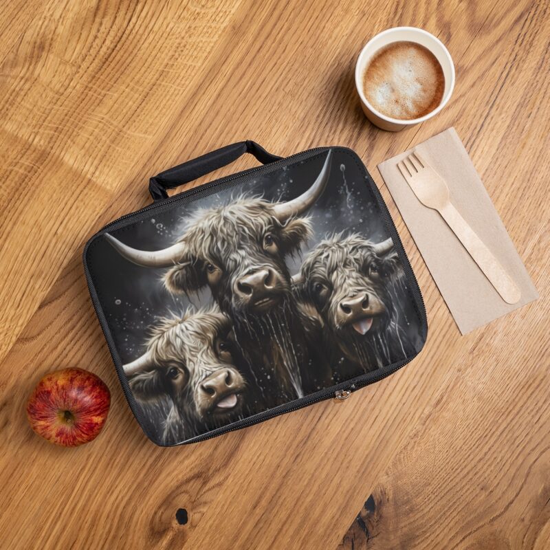 Highland Cows Lunch Bag