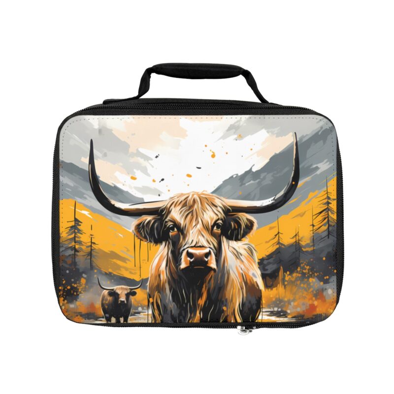 Highland Cows Lunch Bag