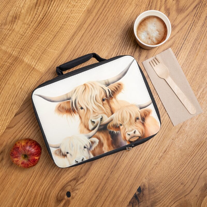 Highland Cows Lunch Bag