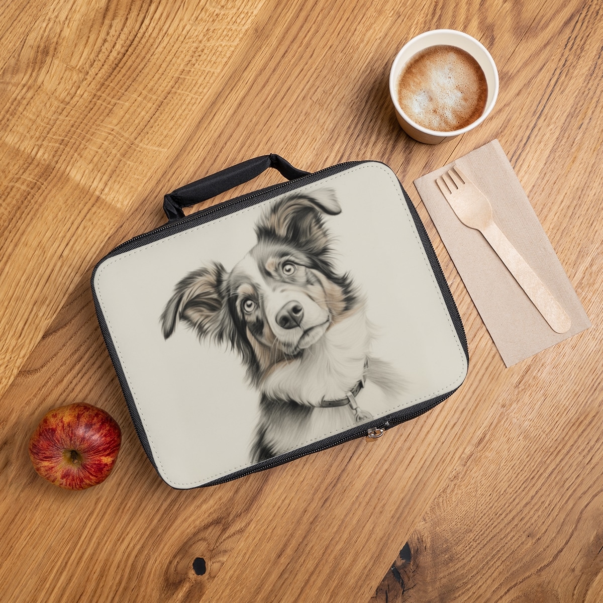 Australian Shepherd Dog Lunch Bag