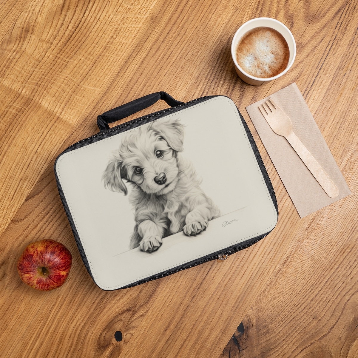 Poodle Lunch Bag