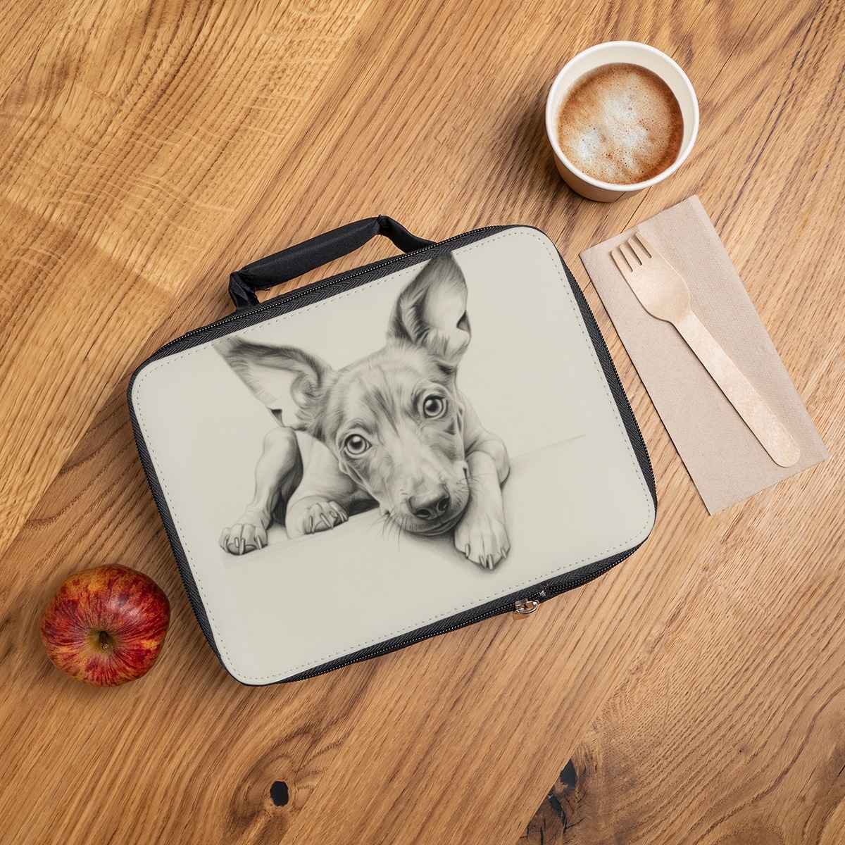 American Hairless Terrier Lunch Bag