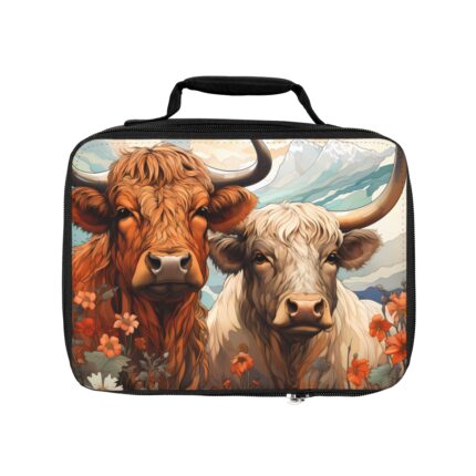 Highland Cows Lunch Bag