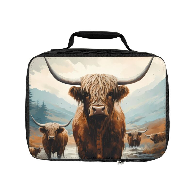 Highland Cows Lunch Bag