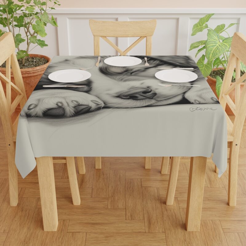 Australian Shepherd Dog Tablecloth