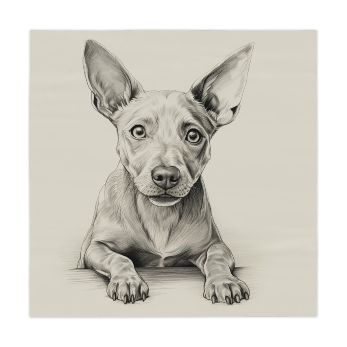 American Hairless Terrier Tablecloth