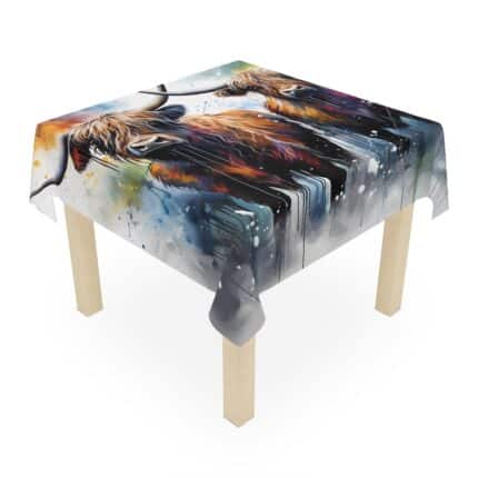 Highland Cows Tablecloth