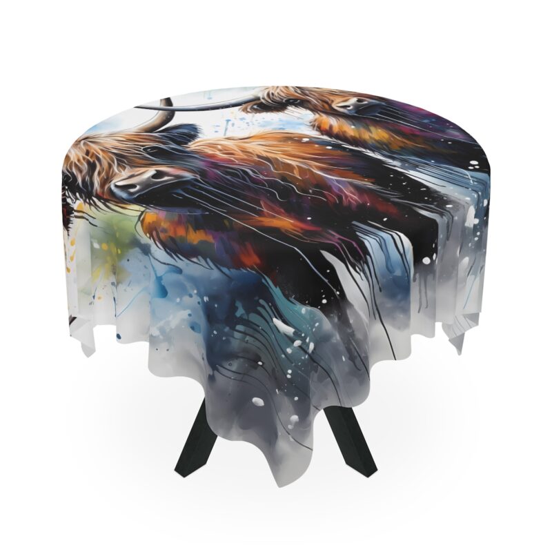 Highland Cows Tablecloth