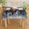 Highland Cows Tablecloth