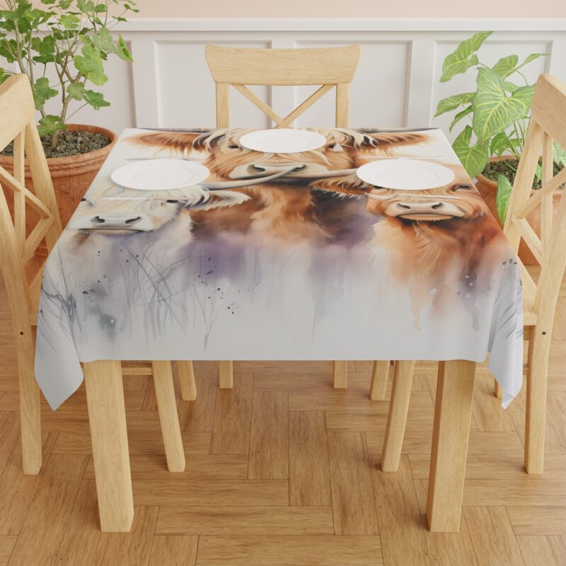 Highland Cows Tablecloth