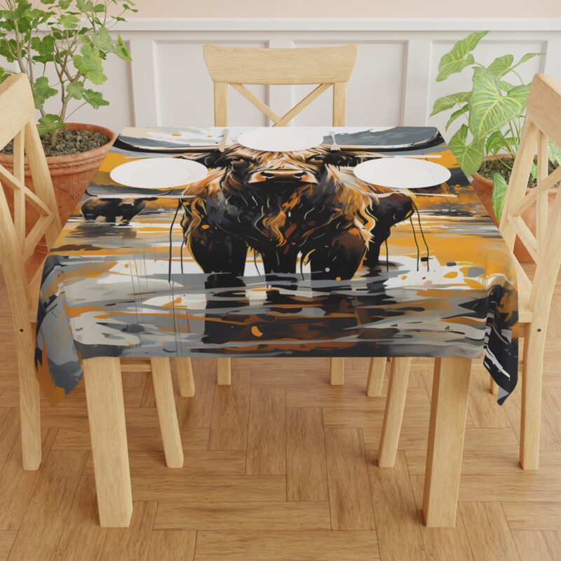 Highland Cows Tablecloth