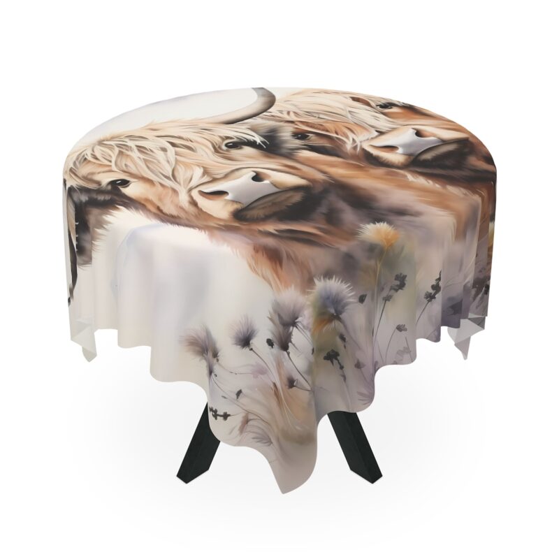 Highland Cows Tablecloth