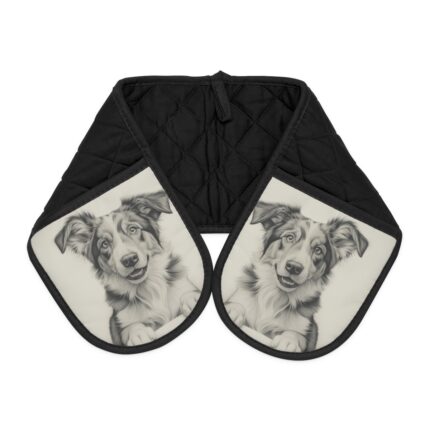 Australian Shepherd Dog Oven Mitts