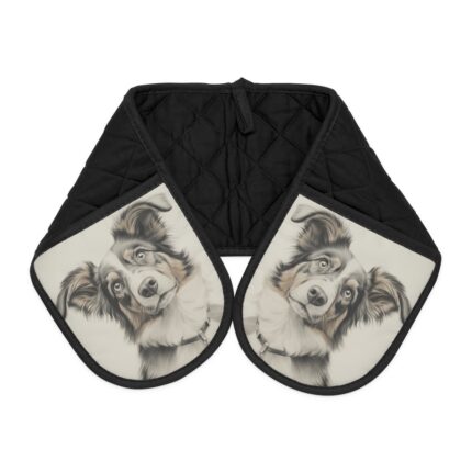 Australian Shepherd Dog Oven Mitts