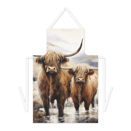 Highland Cows Apron