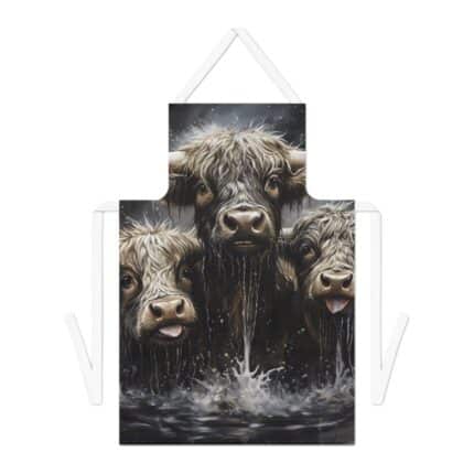 Highland Cows Apron